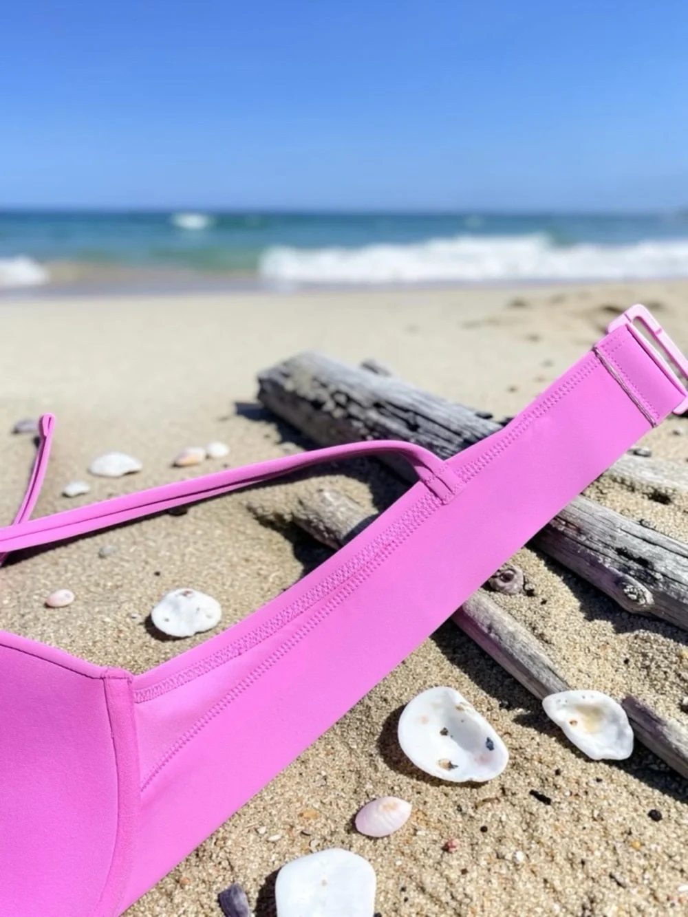 Aerie  Pink Push-Up Swim Top & Bikini Bottom Set - Picture 10 of 16